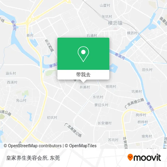 皇家养生美容会所地图
