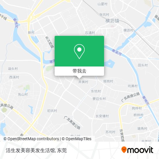 活生发美容美发生活馆地图