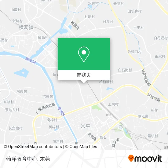 翰洋教育中心地图