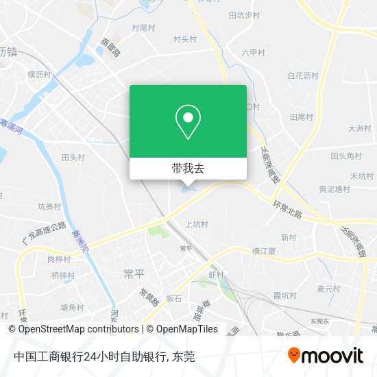 中国工商银行24小时自助银行地图