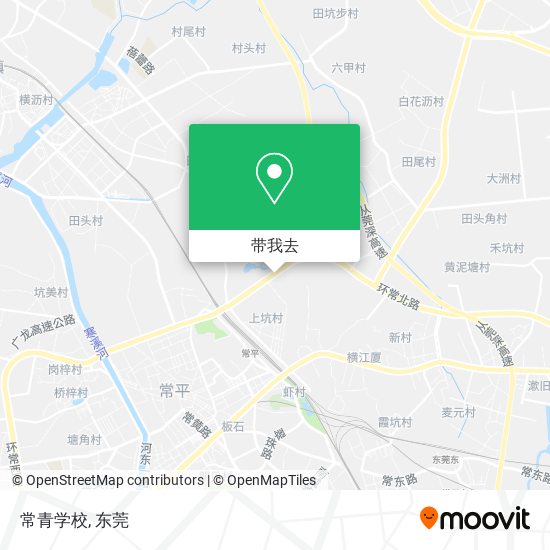 常青学校地图