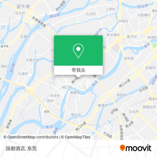 国都酒店地图