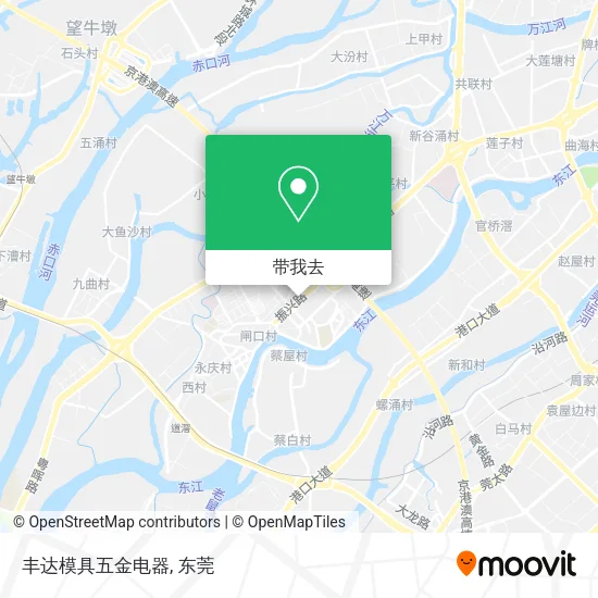 丰达模具五金电器地图