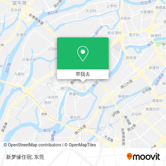 新梦缘住宿地图