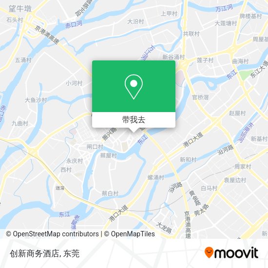 创新商务酒店地图