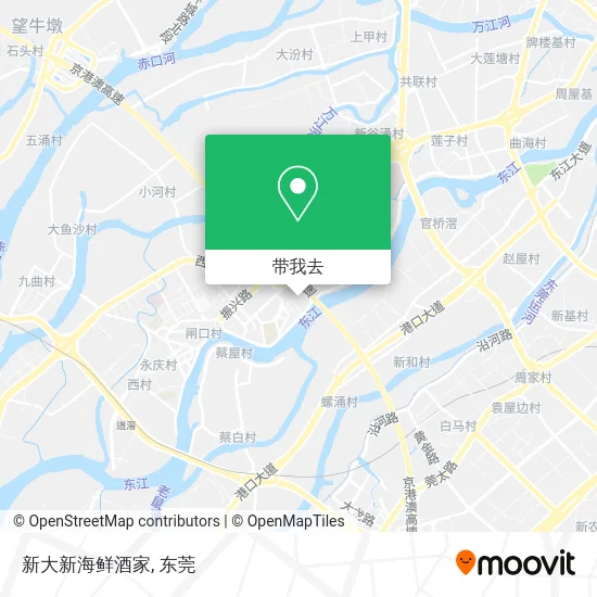 新大新海鲜酒家地图