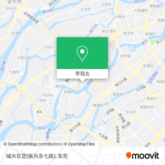 城兴百货(振兴东七路)地图