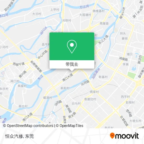 恒众汽修地图