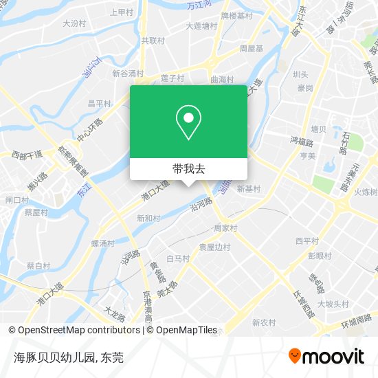 海豚贝贝幼儿园地图