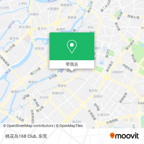 桃花岛168 Club地图
