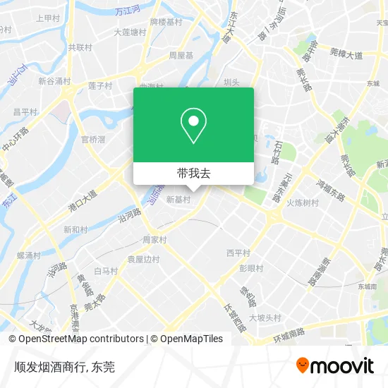 顺发烟酒商行地图