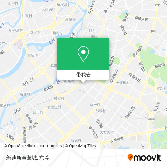 新迪新童装城地图