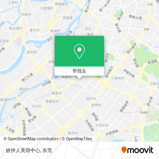 娇伊人美容中心地图