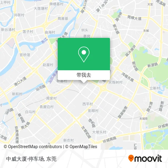 中威大厦-停车场地图