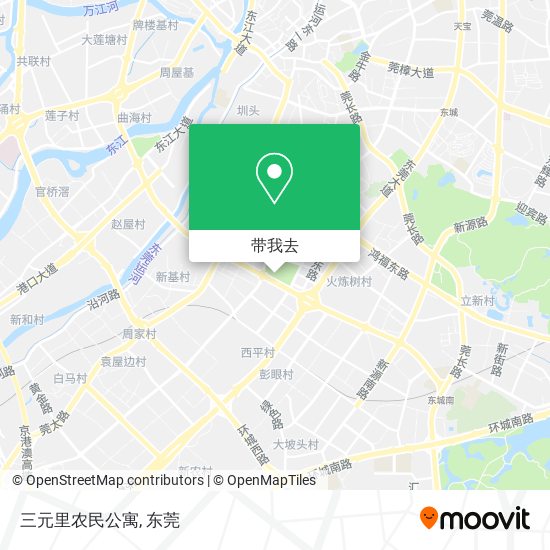 三元里农民公寓地图
