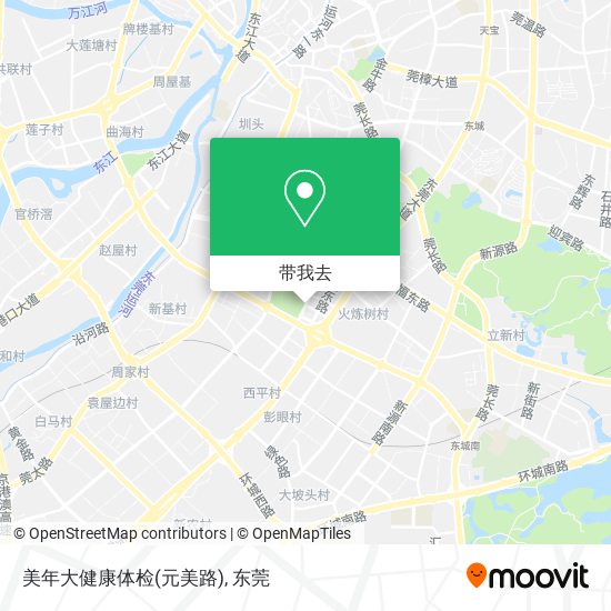 美年大健康体检(元美路)地图
