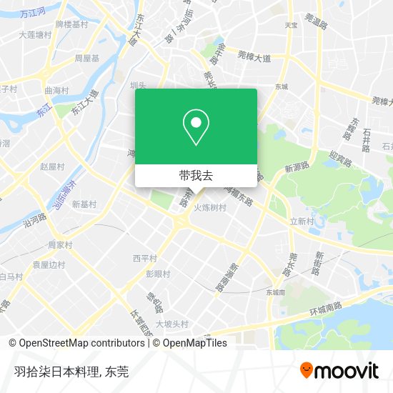 羽拾柒日本料理地图