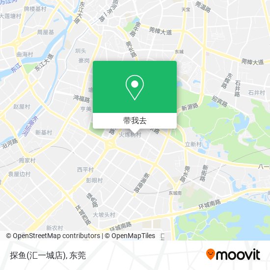 探鱼(汇一城店)地图