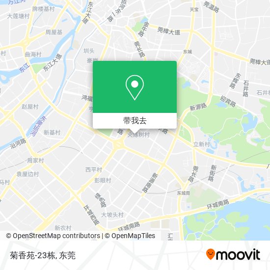 菊香苑-23栋地图