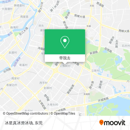 冰星真冰滑冰场地图