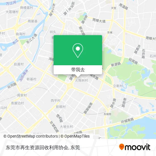 东莞市再生资源回收利用协会地图