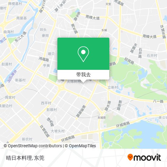晴日本料理地图