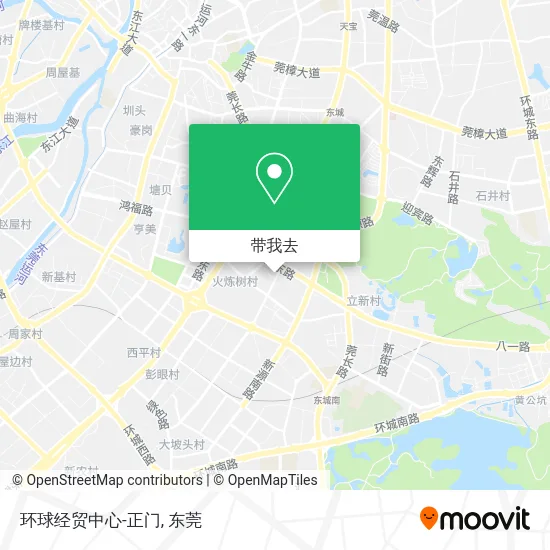 环球经贸中心-正门地图