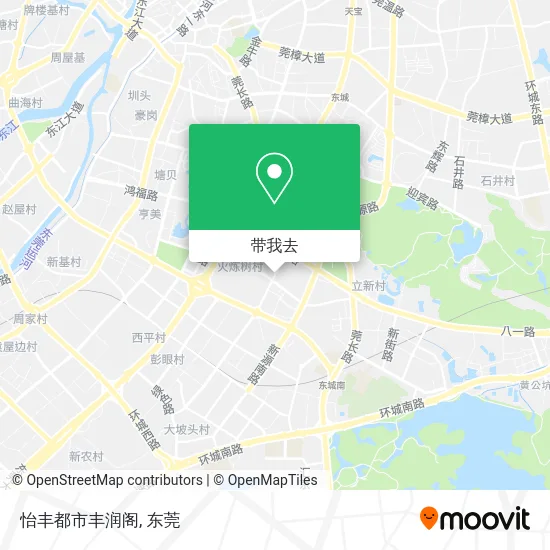 怡丰都市丰润阁地图