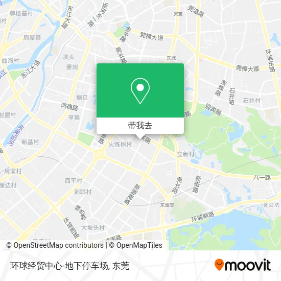 环球经贸中心-地下停车场地图