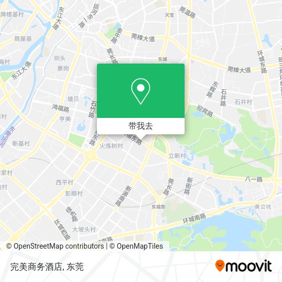 完美商务酒店地图