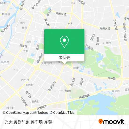 光大·黄旗印象-停车场地图