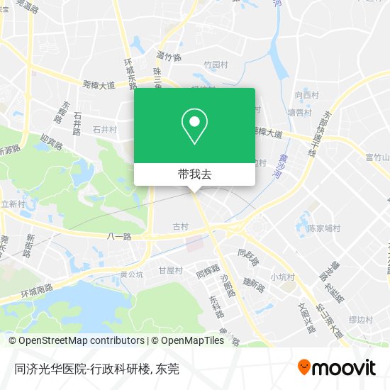 同济光华医院-行政科研楼地图