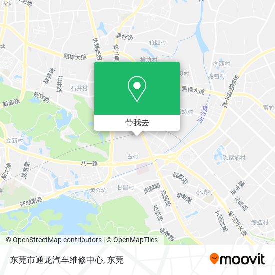 东莞市通龙汽车维修中心地图