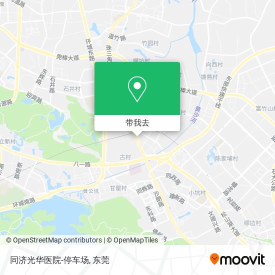 同济光华医院-停车场地图