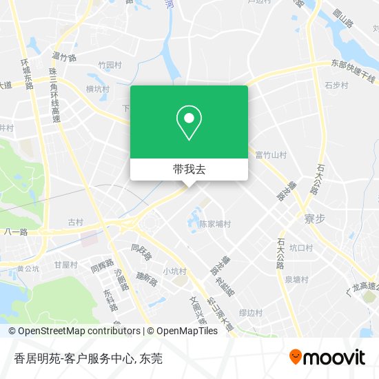香居明苑-客户服务中心地图
