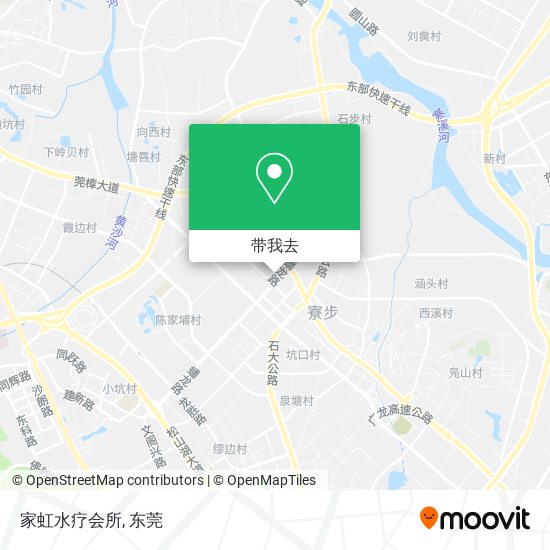 家虹水疗会所地图