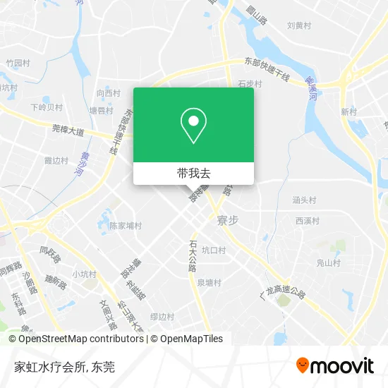 家虹水疗会所地图