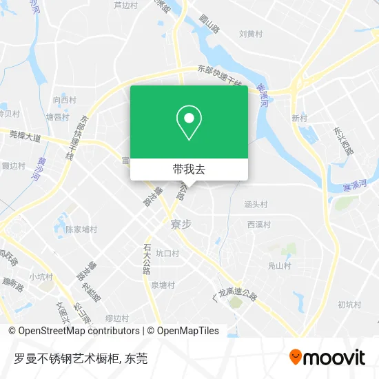 罗曼不锈钢艺术橱柜地图