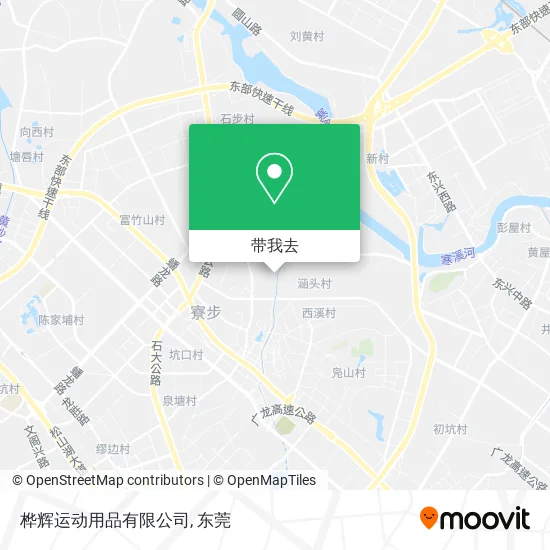 桦辉运动用品有限公司地图