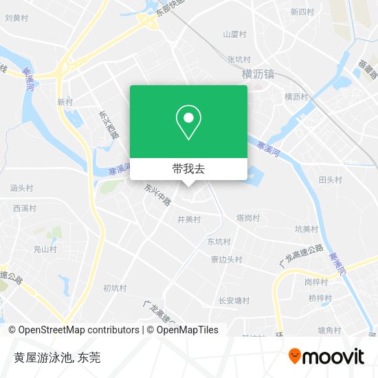 黄屋游泳池地图