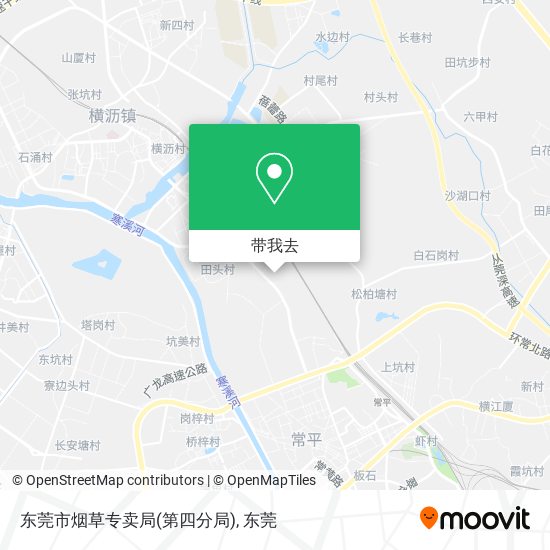 东莞市烟草专卖局(第四分局)地图