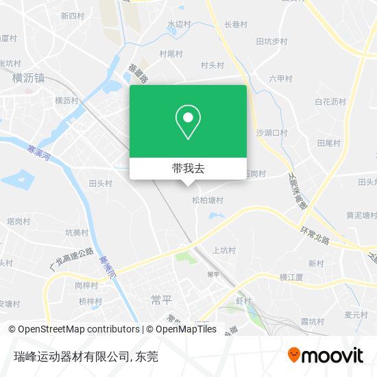 瑞峰运动器材有限公司地图
