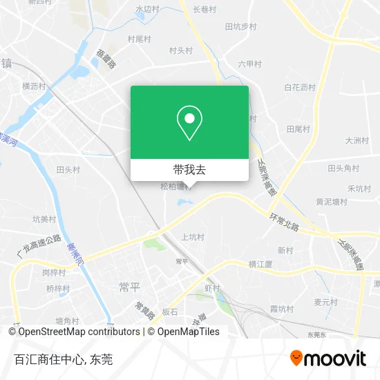 百汇商住中心地图