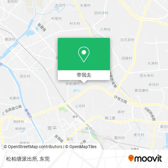 松柏塘派出所地图