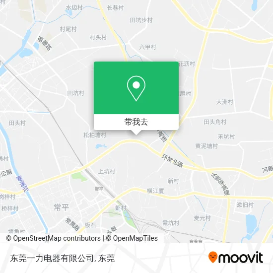 东莞一力电器有限公司地图