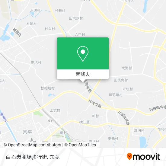 白石岗商场步行街地图