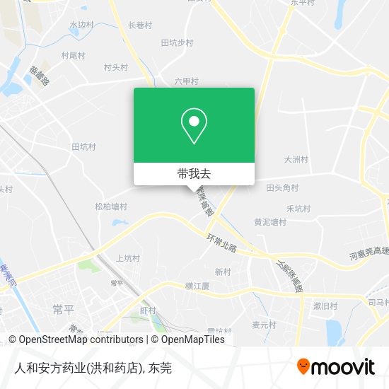 人和安方药业(洪和药店)地图