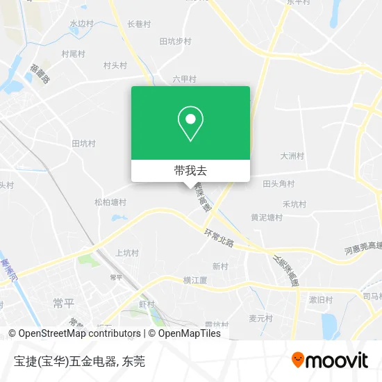 宝捷(宝华)五金电器地图