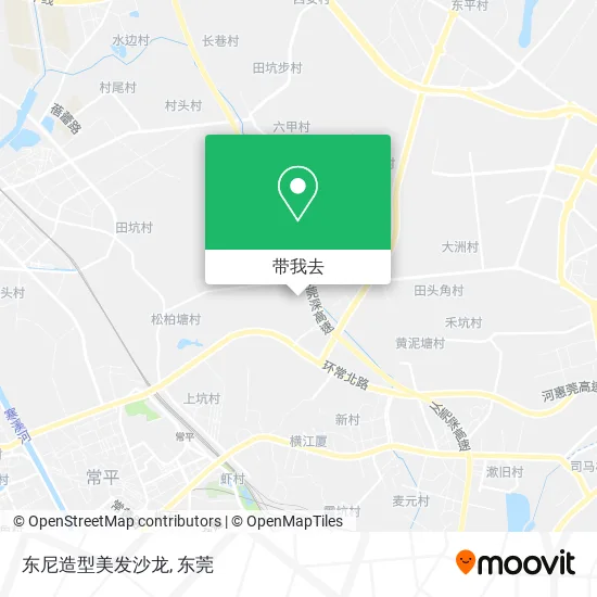 东尼造型美发沙龙地图