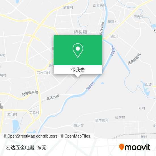 宏达五金电器地图